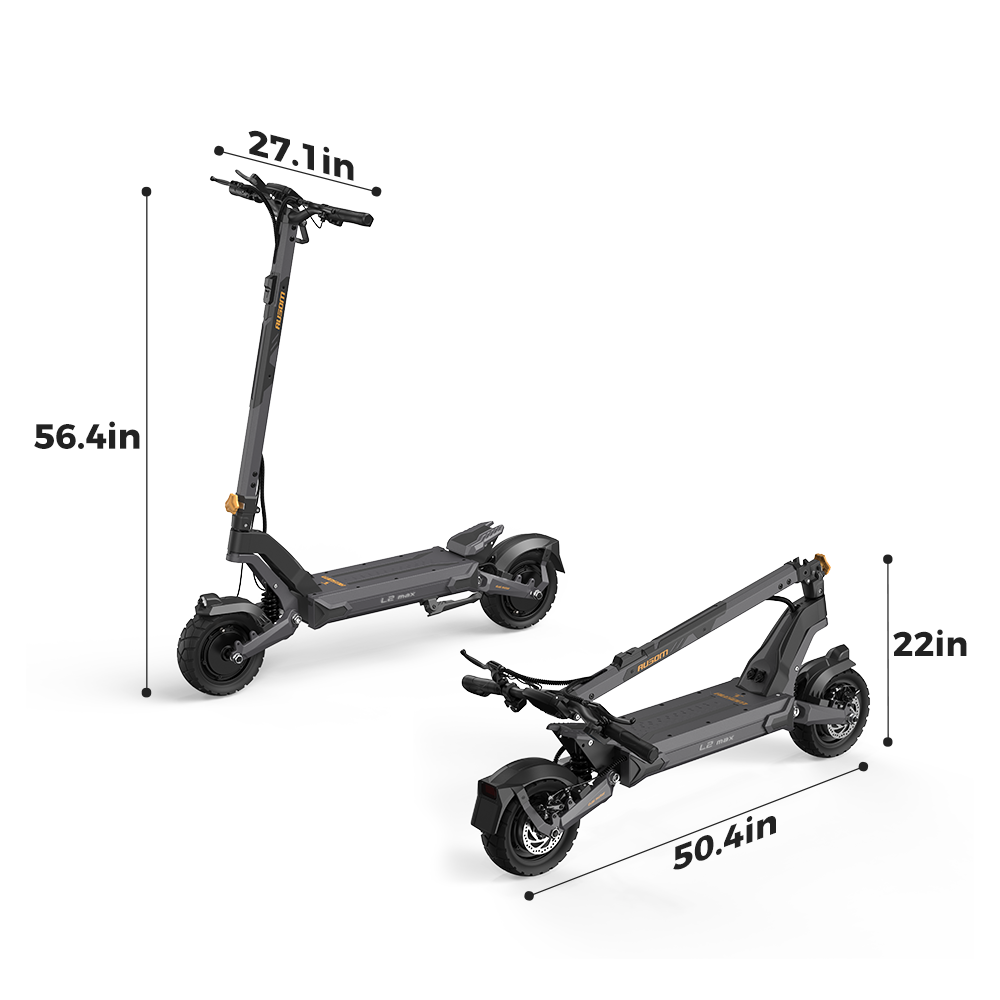 Ausom L2 Max Dual Motor Electric Scooter - Volt Ventures