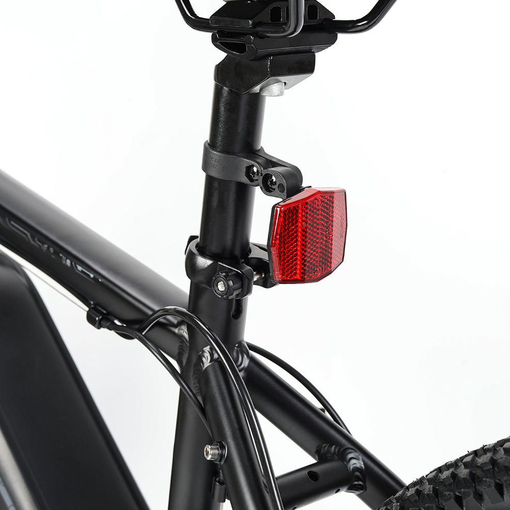 Eleglide M2 27.5 inch electric mountain bike with front suspension, Shimano gears, and long-range battery – Volt Ventures