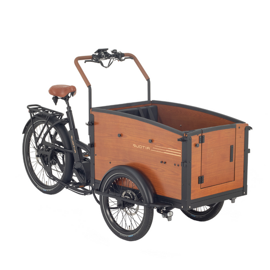 Aitour Family S cargo electric bike with child seats – utility e-bike for family transport in the UK - volt-ventures