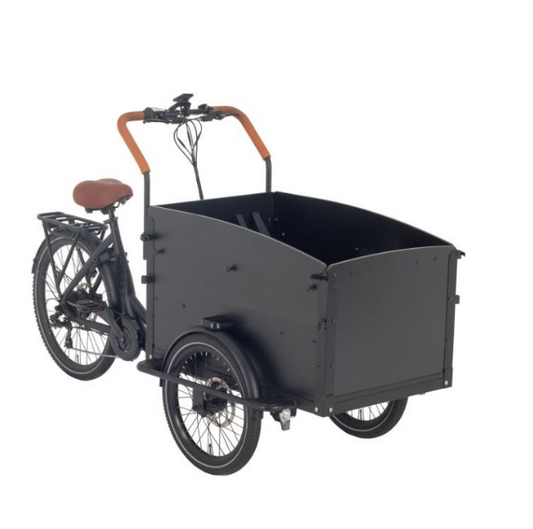 Aitour Starter cargo electric bike with front box – entry-level utility e-bike for families and daily transport in the UK-volt-ventures