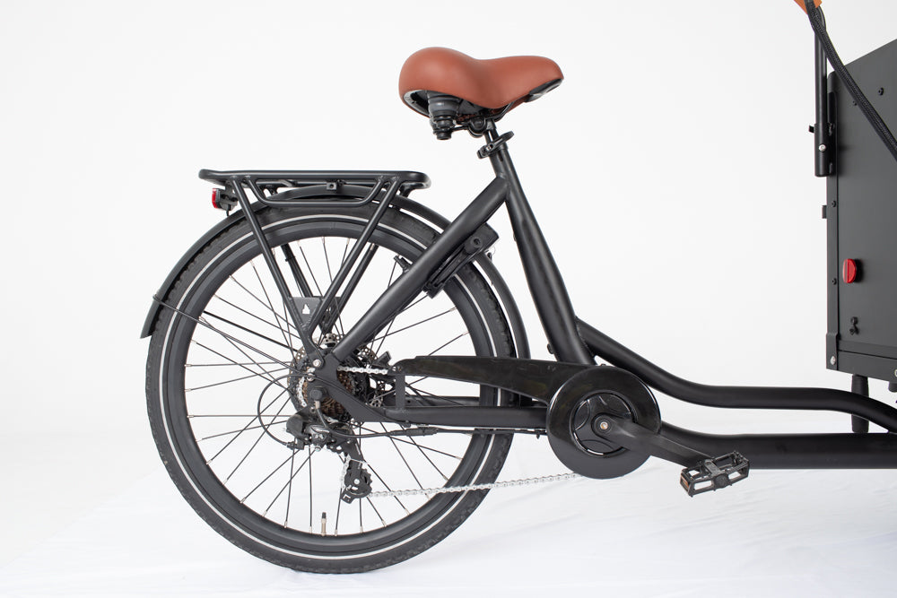 Aitour Starter cargo electric bike with front box – entry-level utility e-bike for families and daily transport in the UK-volt-ventures