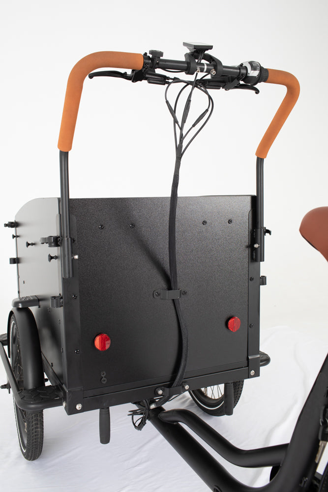 Aitour Starter cargo electric bike with front box – entry-level utility e-bike for families and daily transport in the UK-volt-ventures