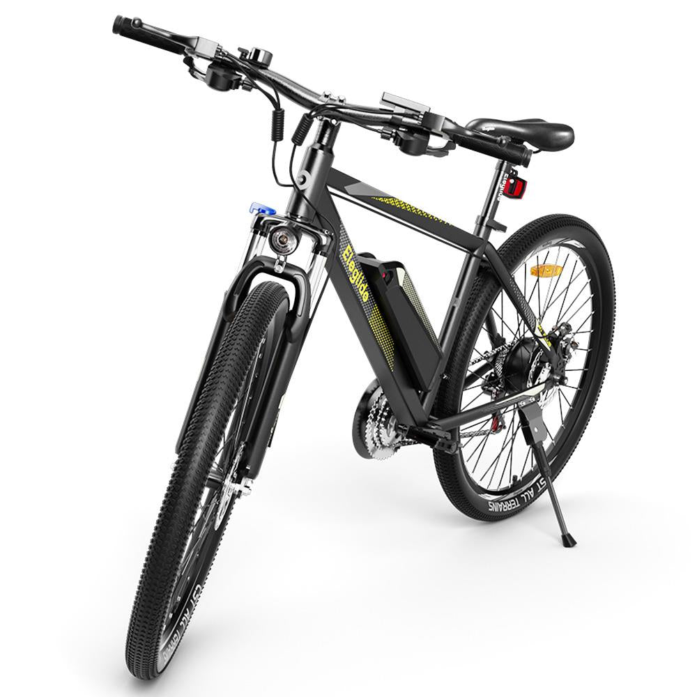 Eleglide M1 Plus 29 inch electric mountain bike with large wheels, 250W motor, and multifunctional LCD – Volt Ventures