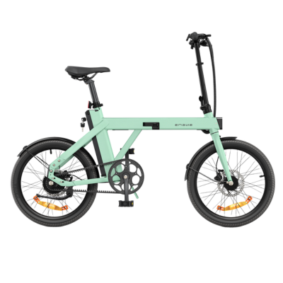 ENGWE P20 foldable commuter electric bike in green with lightweight frame and long-range battery – available from Volt Ventures