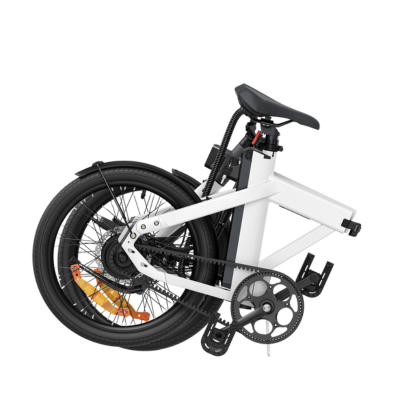 ENGWE P20 foldable commuter electric bike in white with lightweight frame and long-range battery – available from Volt Ventures