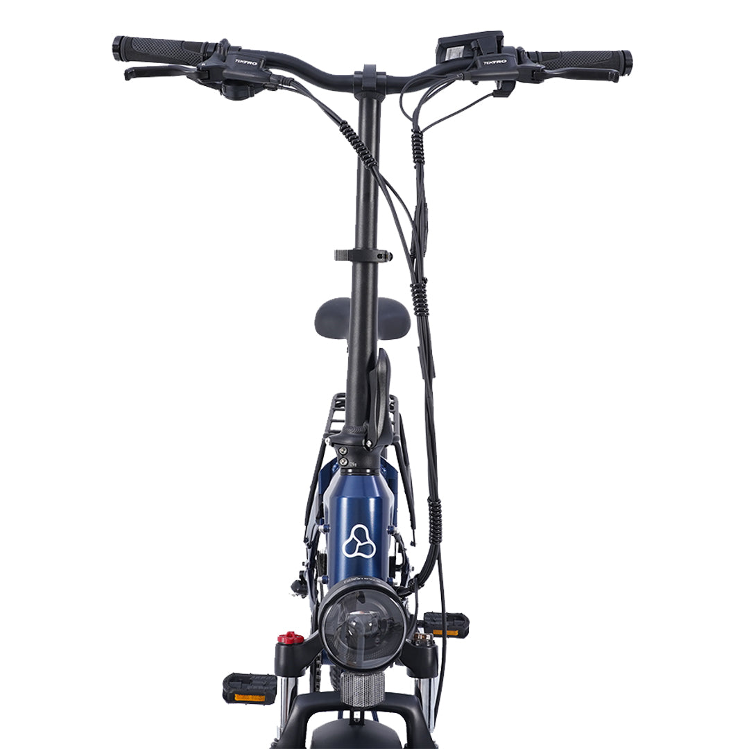 Hygge Soro electric bike – lightweight step-through city commuter e-bike with rear rack – Volt Ventures
