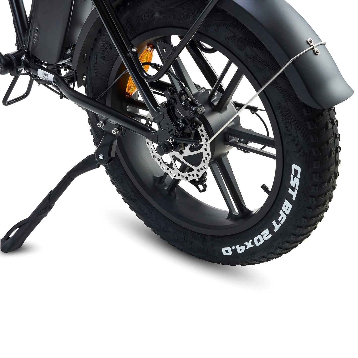 Hygge Vester electric bike black – urban step-through e-bike with mudguards and rear rack – Volt Ventures