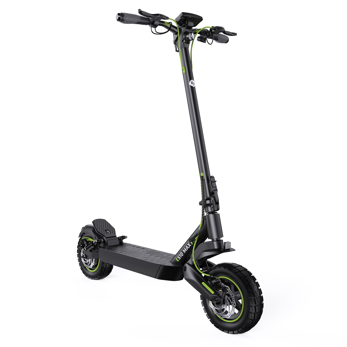 Isinwheel S10 MAX electric scooter – foldable commuter e-scooter with long range and dual suspension – Volt Ventures