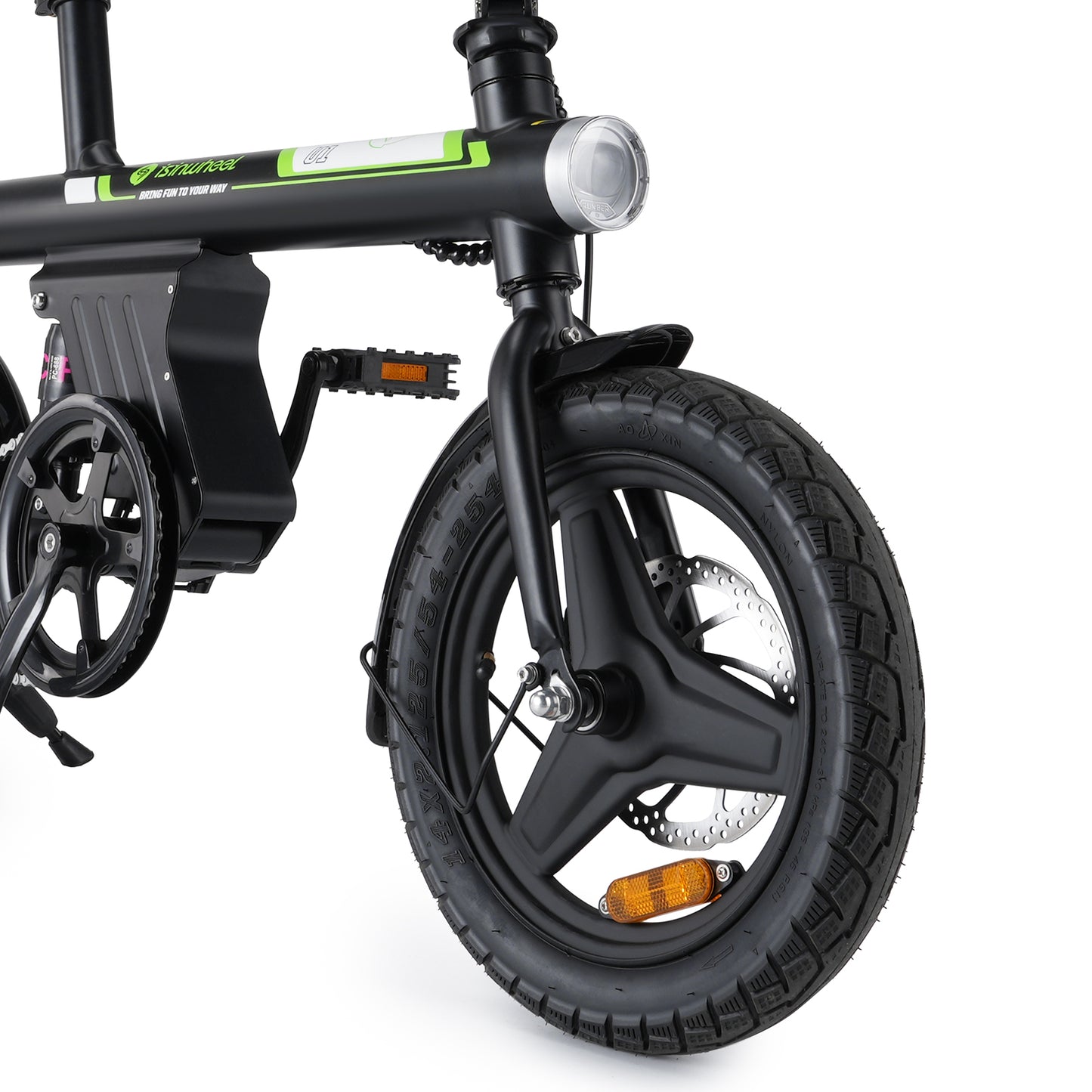 Isinwheel U1 electric bike – compact folding e-bike for city commuting with pedal assist and lightweight frame – Volt Ventures