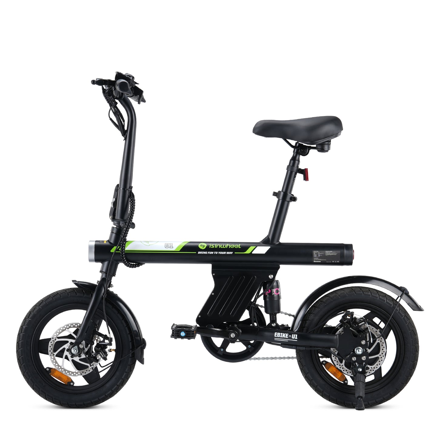 Isinwheel U1 electric bike – compact folding e-bike for city commuting with pedal assist and lightweight frame – Volt Ventures