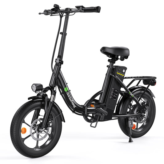 Isinwheel U4 electric bike – powerful urban e-bike with 48V battery, front suspension, and pedal assist – Volt Ventures