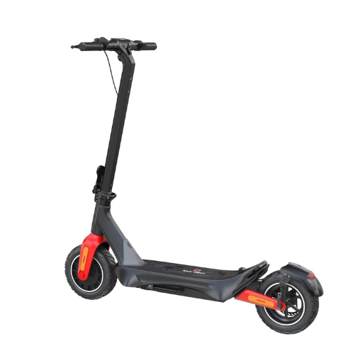 Nanrobot C1 electric scooter in black and red – high-performance adult e-scooter with suspension – Volt Ventures