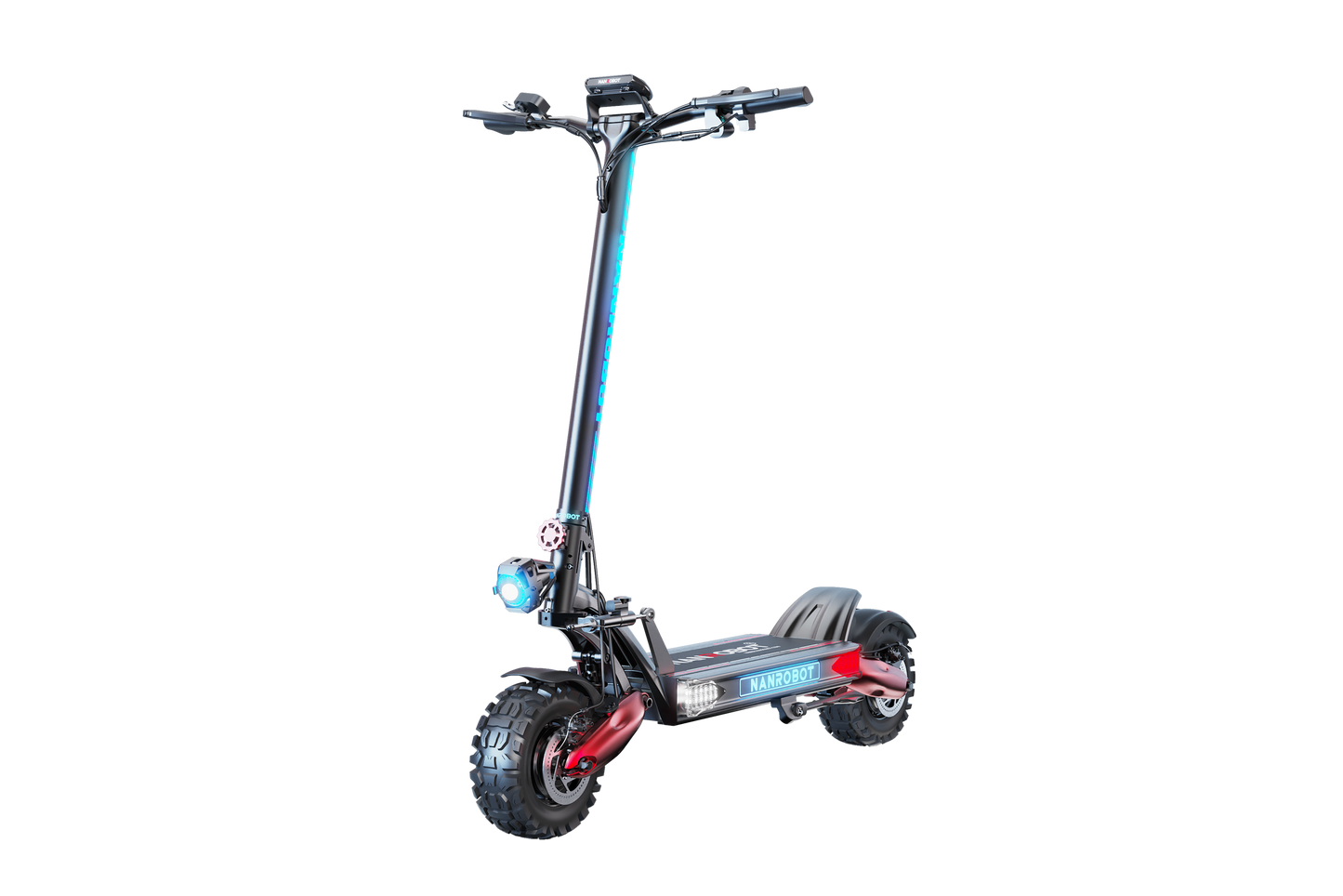 Nanrobot LS7+ electric scooter – high-performance standing e-scooter with dual motors, long range, and all-terrain wheels – Volt Ventures