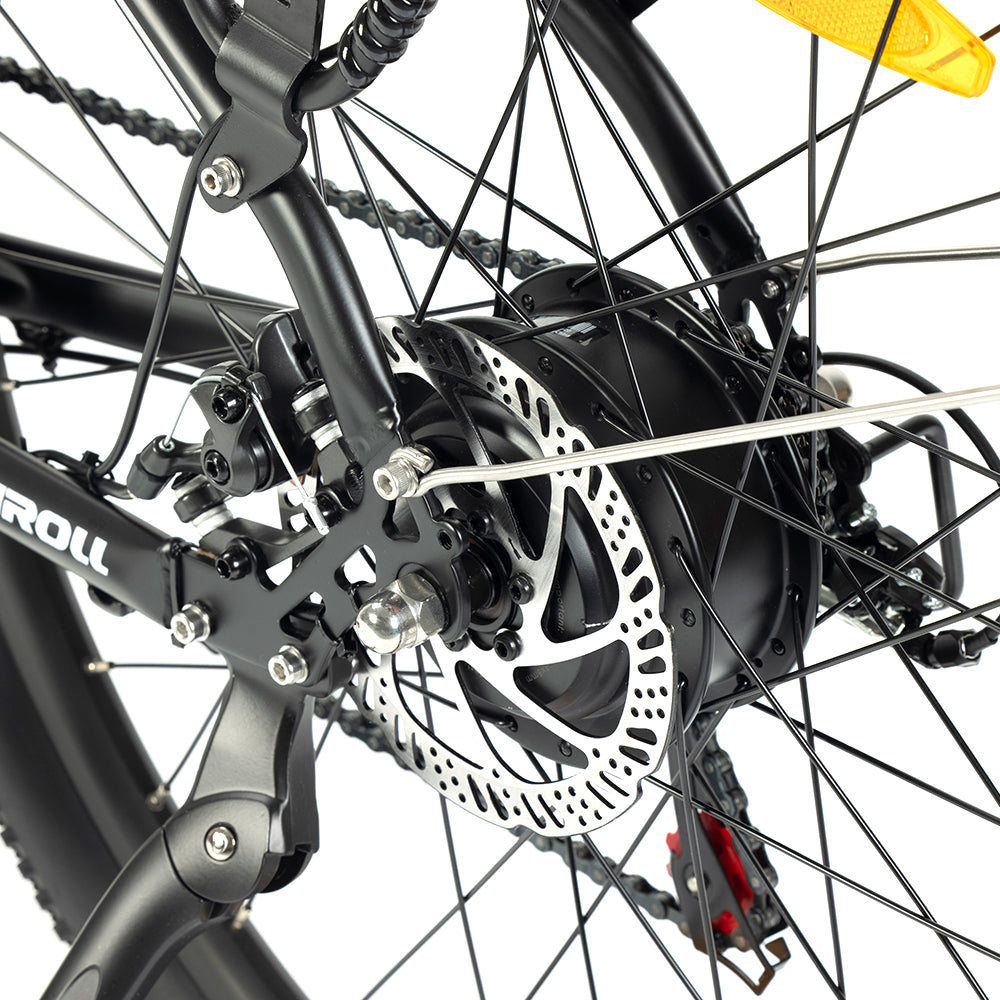 Touroll J1 step-through electric bike for urban commuting with integrated battery and comfort saddle – Volt Ventures