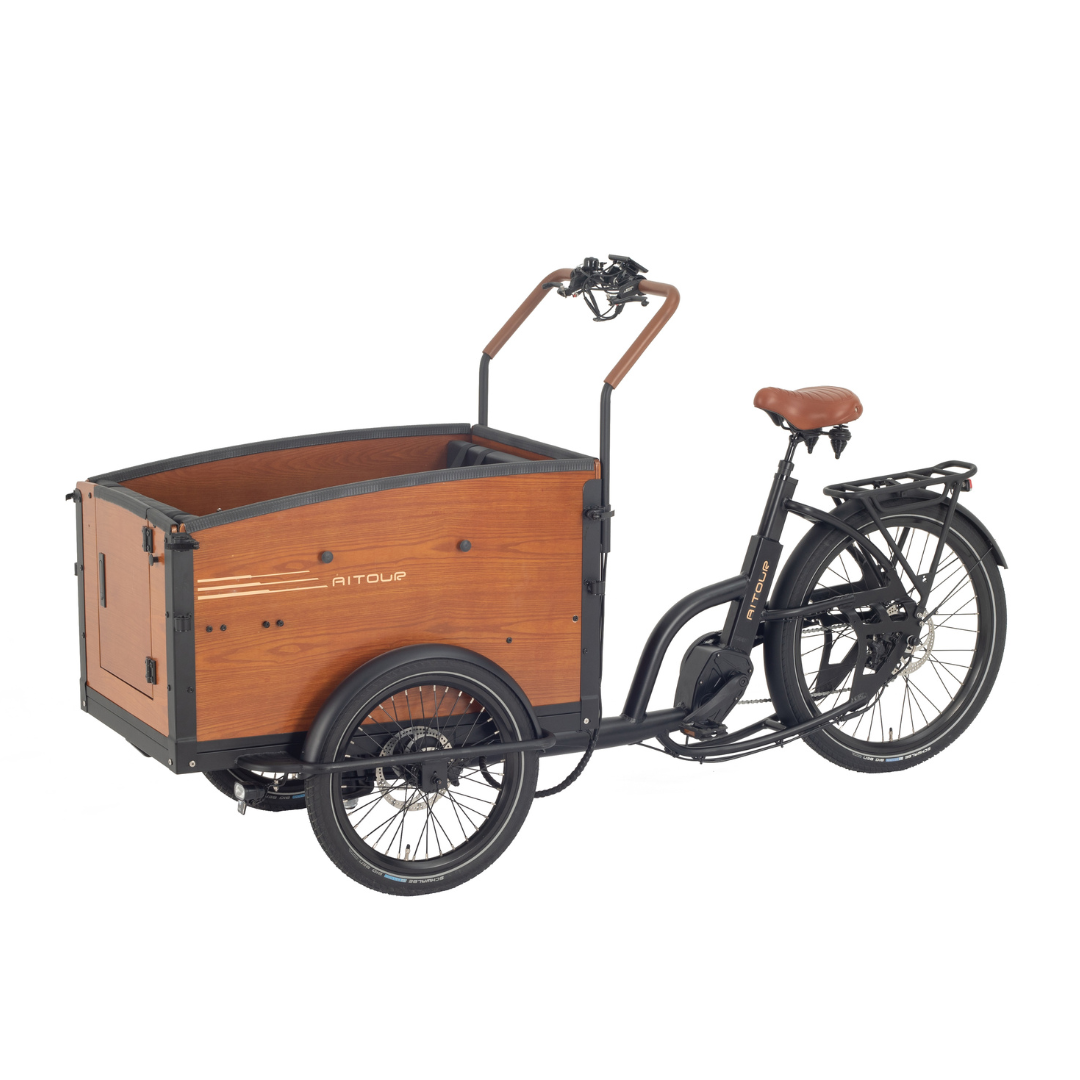 Aitour Family S cargo electric bike with child seats – utility e-bike for family transport in the UK-volt-ventures