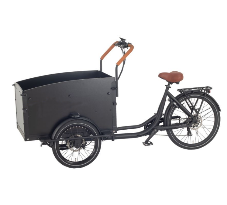 Aitour Starter cargo electric bike with front box – entry-level utility e-bike for families and daily transport in the UK-volt-ventures