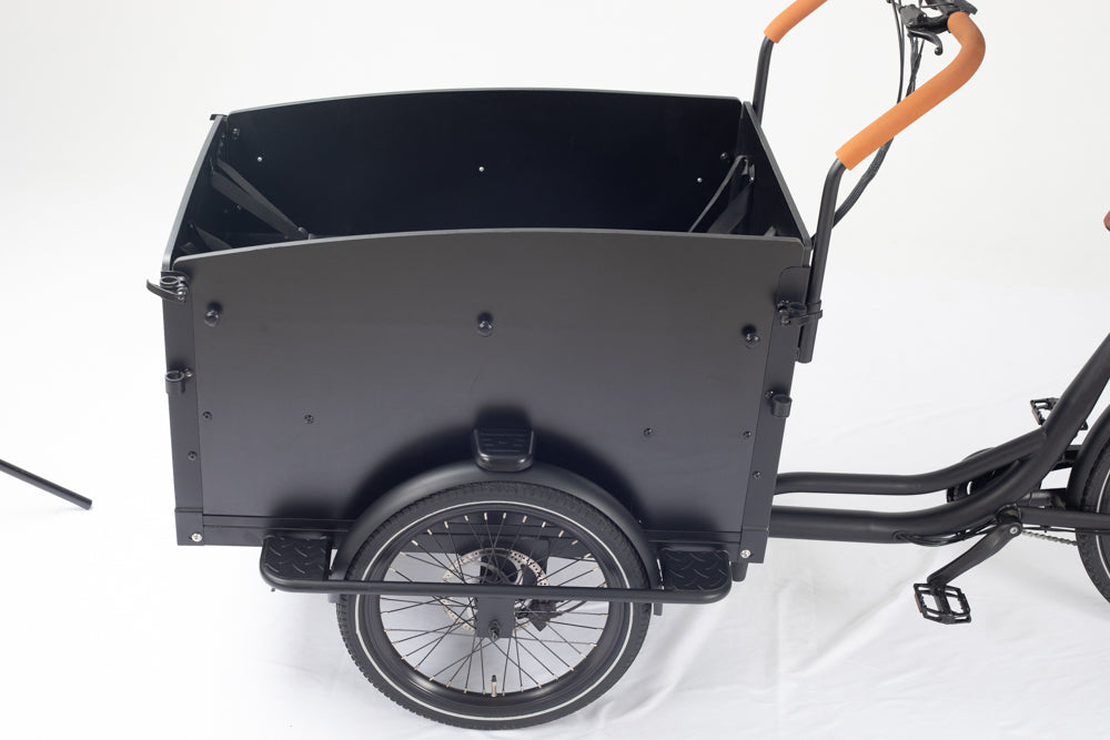 Aitour Starter cargo electric bike with front box – entry-level utility e-bike for families and daily transport in the UK-volt-ventures