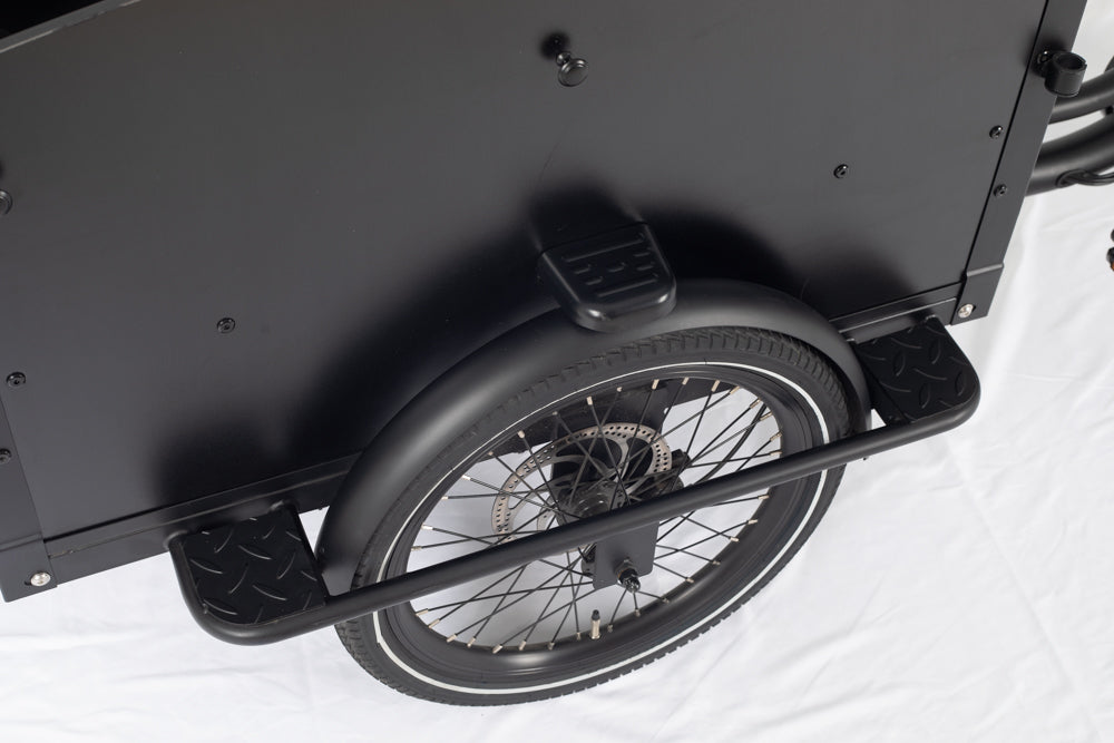 Aitour Starter cargo electric bike with front box – entry-level utility e-bike for families and daily transport in the UK-volt-ventures