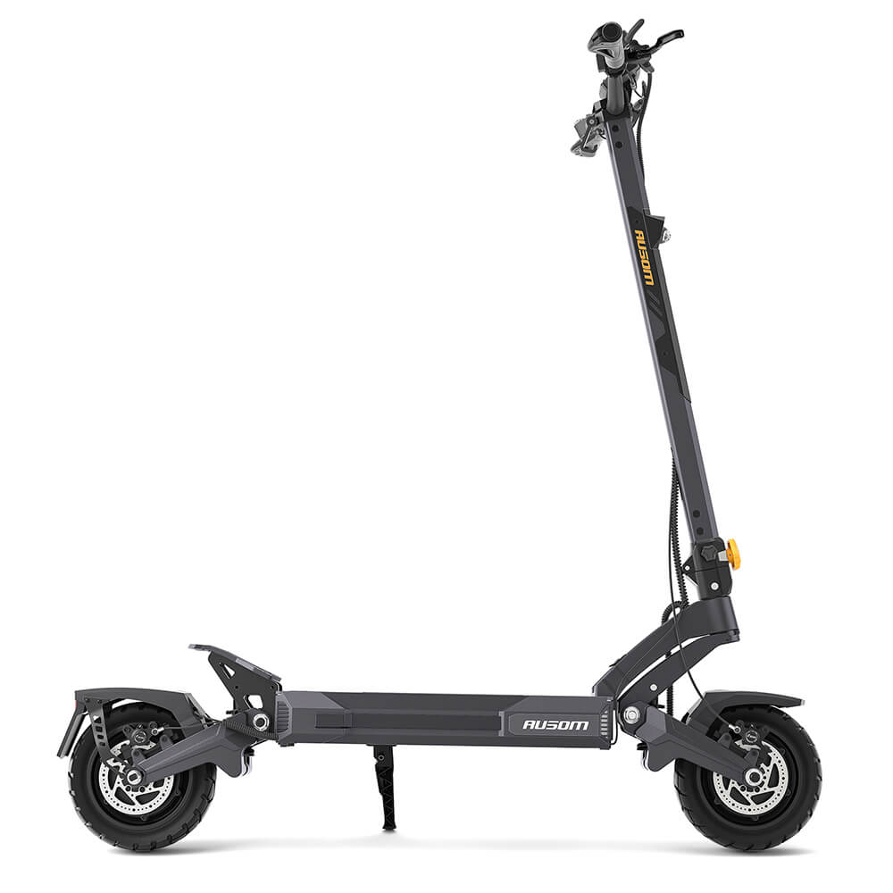 Ausom DT2 Pro – Foldable Dual-Motor Off-Road Adult Electric Scooter, Black, UK Stock by Volt Ventures