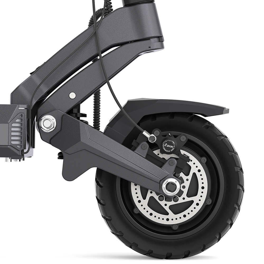 Ausom DT2 Pro – Foldable Dual-Motor Off-Road Adult Electric Scooter, Black, UK Stock by Volt Ventures