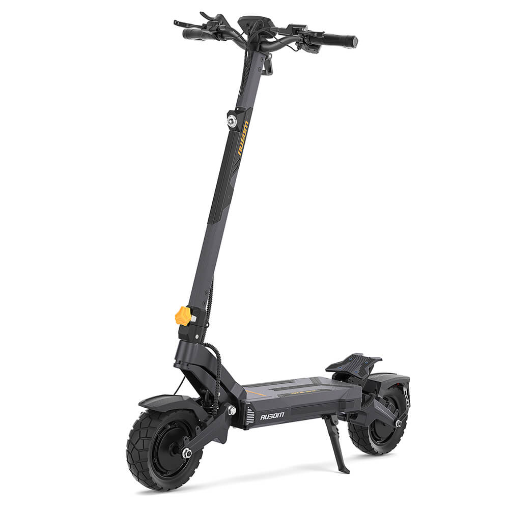 Ausom DT2 Pro – Foldable Dual-Motor Off-Road Adult Electric Scooter, Black, UK Stock by Volt Ventures