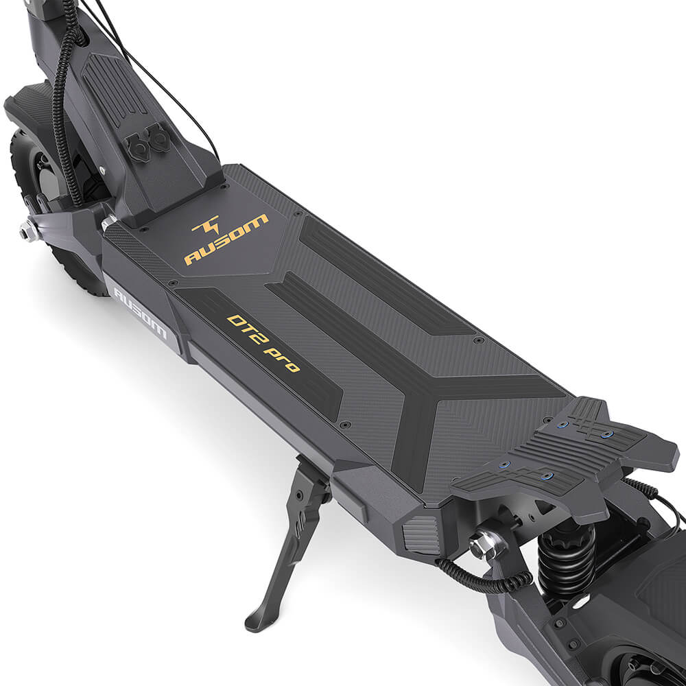 Ausom DT2 Pro – Foldable Dual-Motor Off-Road Adult Electric Scooter, Black, UK Stock by Volt Ventures