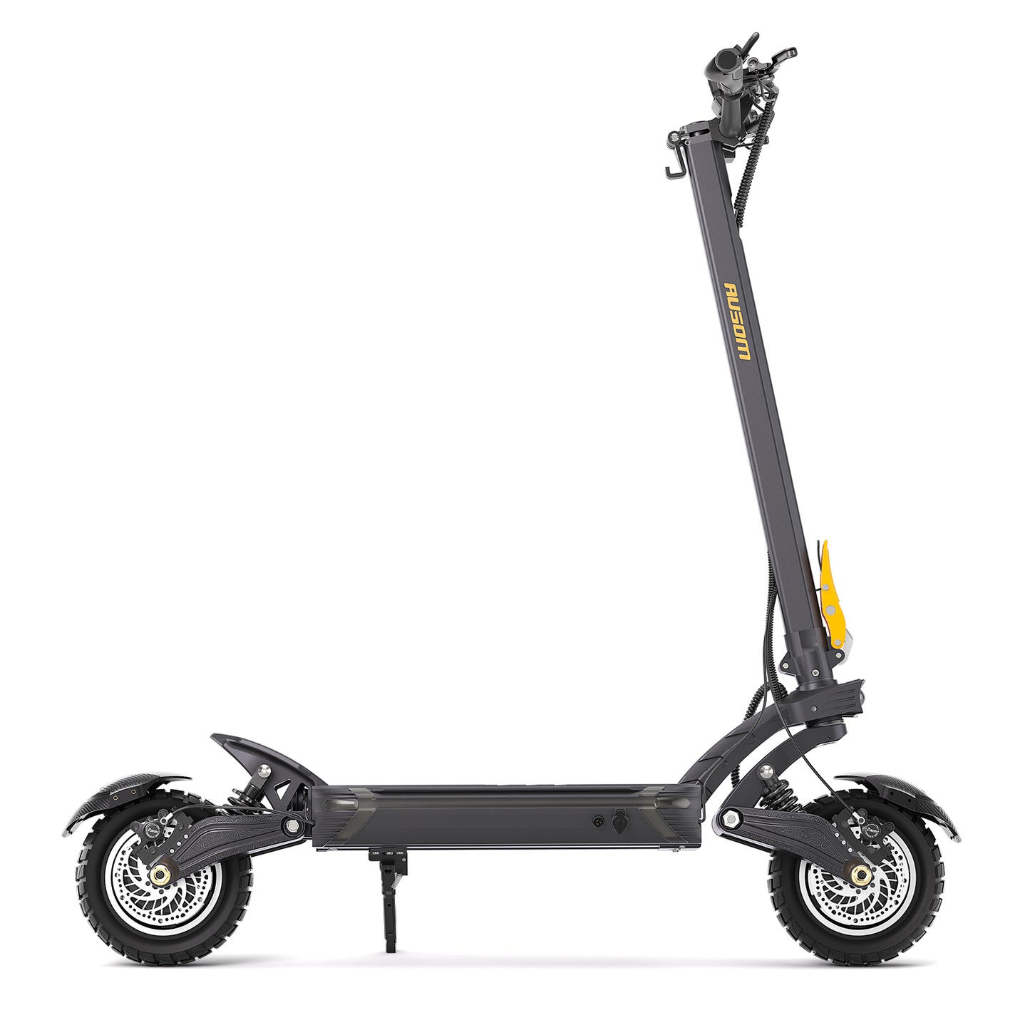 Ausom F1 Max – Foldable Off-Road Adult Electric Scooter, Black, Long-Range Model, UK Stock by Volt Ventures