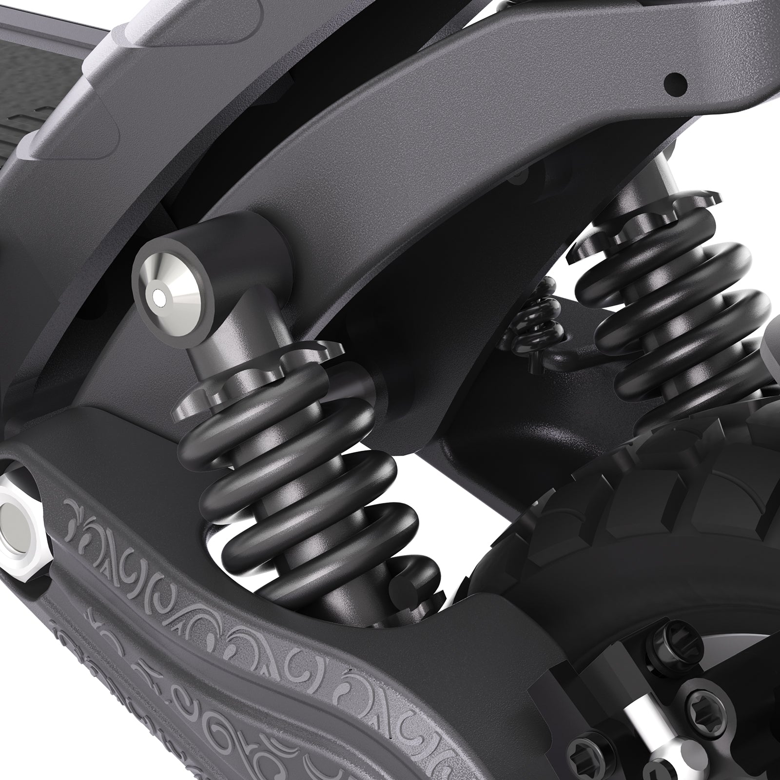 Ausom F1 Max – Foldable Off-Road Adult Electric Scooter, Black, Long-Range Model, UK Stock by Volt Ventures