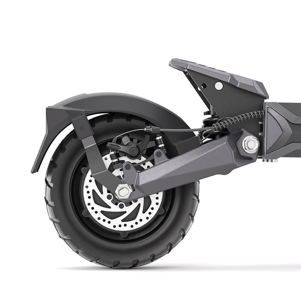 Ausom L2 Max – Foldable Off-Road Adult Electric Scooter, Black, Long-Range Model, UK Stock by Volt Ventures