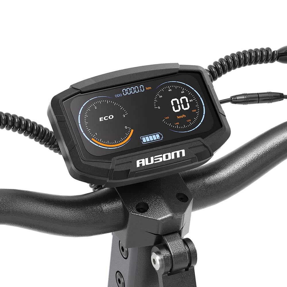 Ausom L2 Max – Foldable Off-Road Adult Electric Scooter, Black, Long-Range Model, UK Stock by Volt Ventures