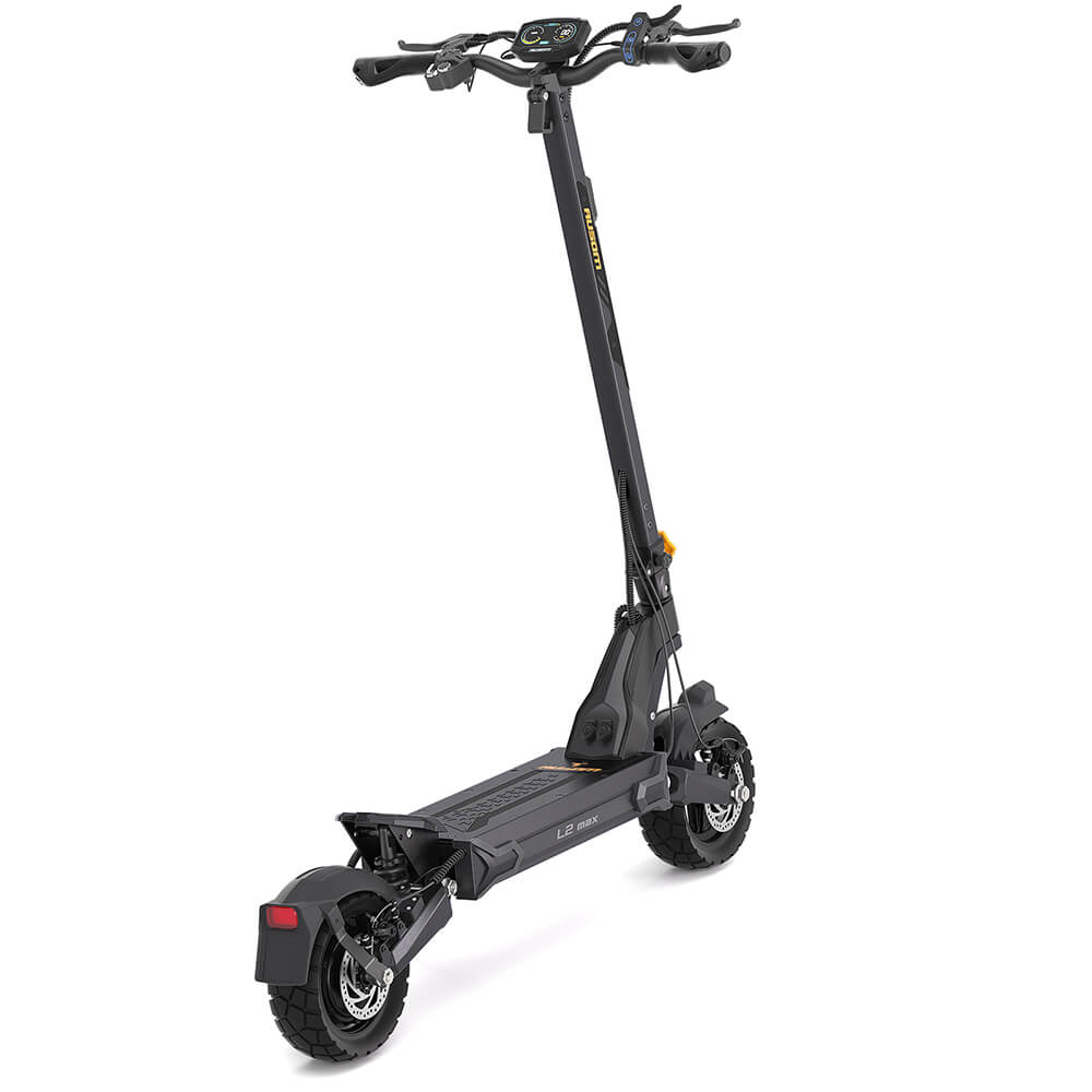 Ausom L2 Max – Foldable Off-Road Adult Electric Scooter, Black, Long-Range Model, UK Stock by Volt Ventures