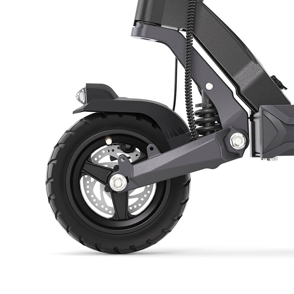 Ausom L2 Max – Foldable Off-Road Adult Electric Scooter, Black, Long-Range Model, UK Stock by Volt Ventures