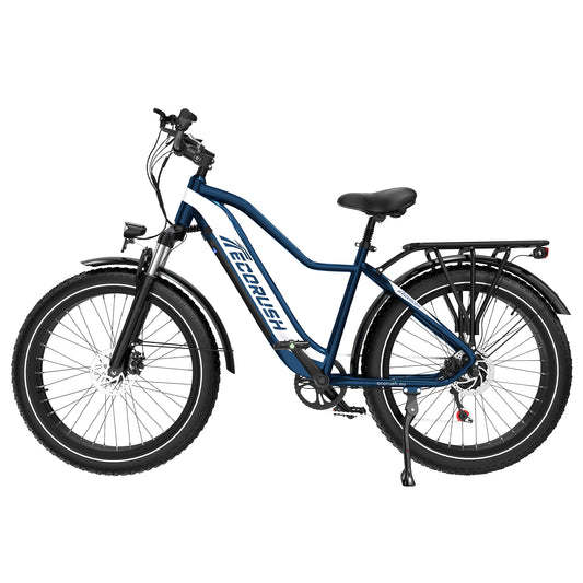 Ecorush R1 electric bike with step-through frame and rear hub motor for city commuting – Volt Ventures