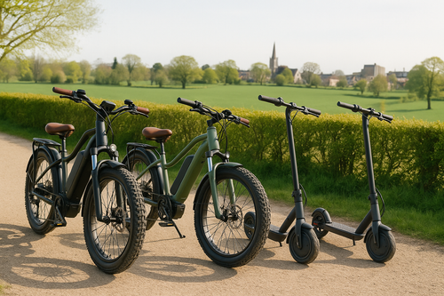 Volt Ventures ebikes and escooters homepage image 