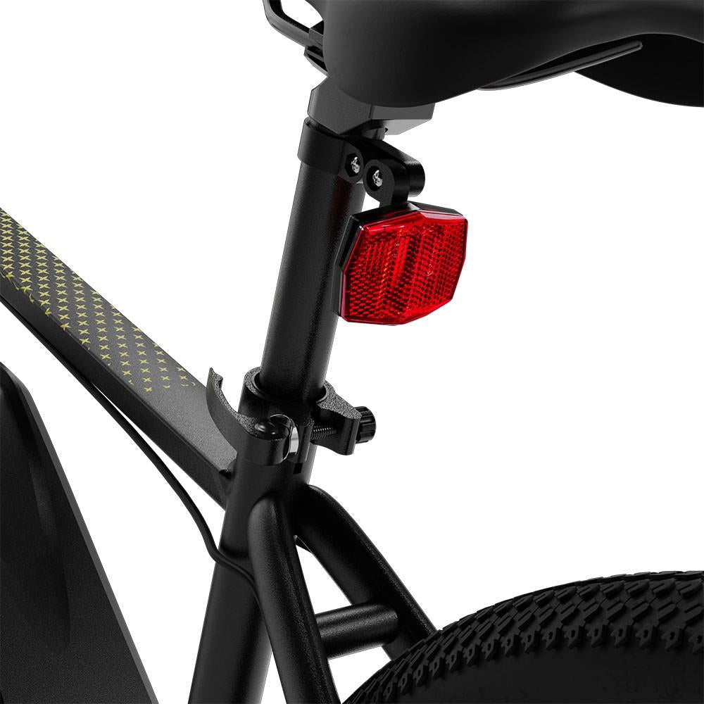 Eleglide M1 Plus 27.5 inch electric mountain bike with Shimano gears, front suspension, and LCD display – Volt Ventures