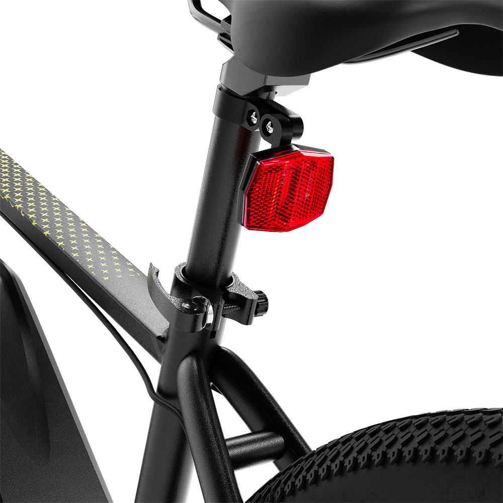 Eleglide M1 Plus 27.5 inch electric mountain bike with Shimano gears, front suspension, and LCD display – Volt Ventures