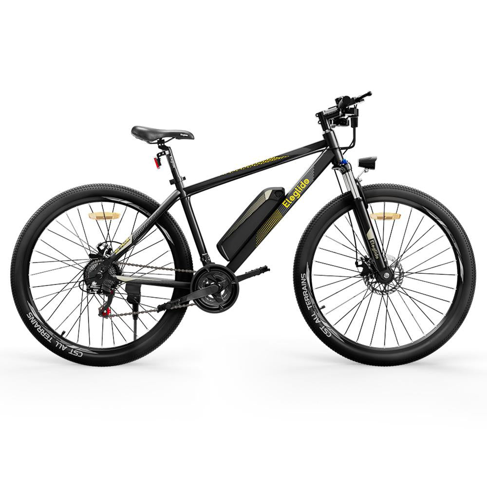 Eleglide M1 Plus 29 inch electric mountain bike with large wheels, 250W motor, and multifunctional LCD – Volt Ventures