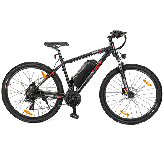 Eleglide M2 27.5 inch electric mountain bike with large wheels, powerful motor, and hydraulic suspension – Volt Ventures