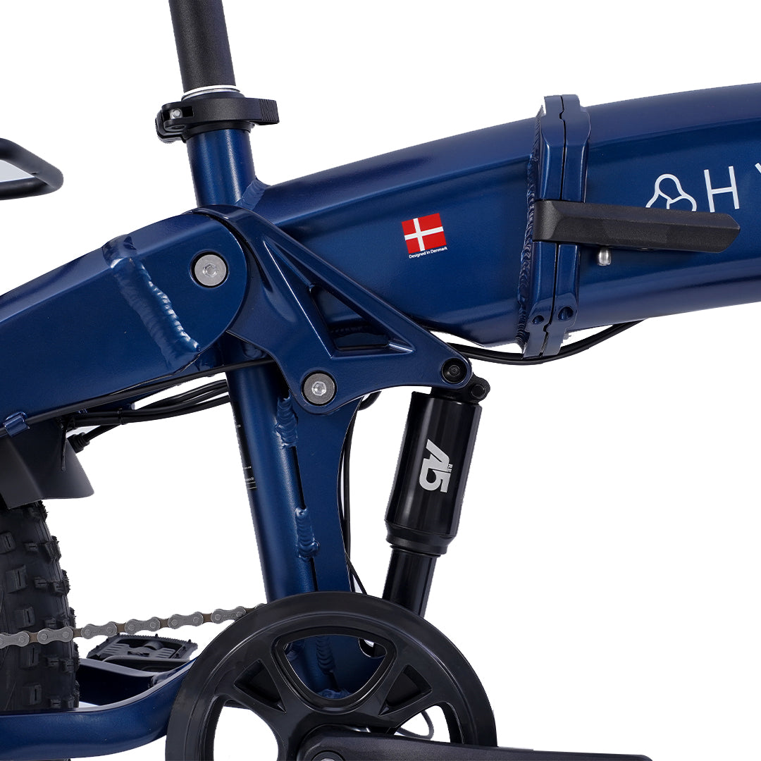 Hygge Soro electric bike – lightweight step-through city commuter e-bike with rear rack – Volt Ventures