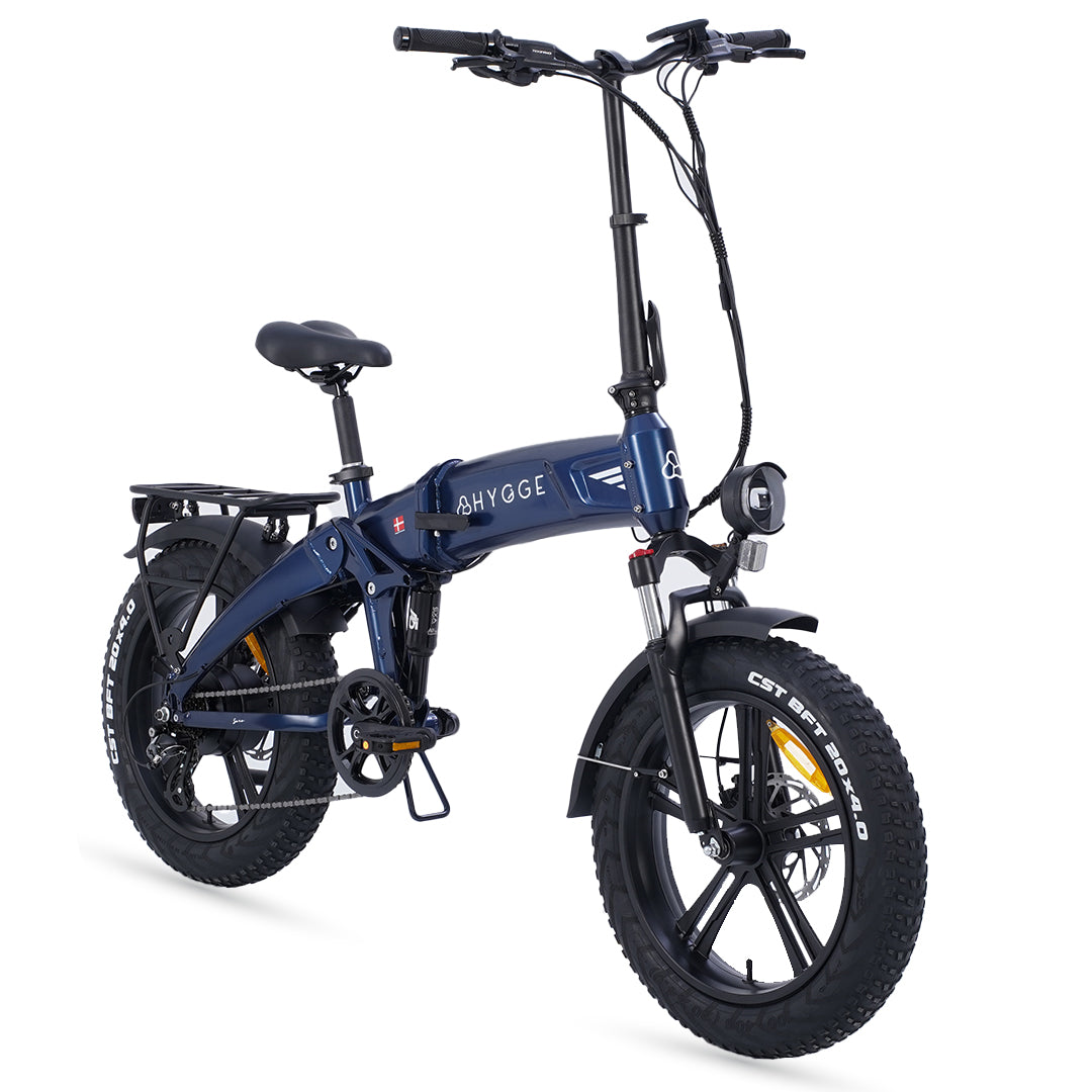 Hygge Soro electric bike – lightweight step-through city commuter e-bike with rear rack – Volt Ventures