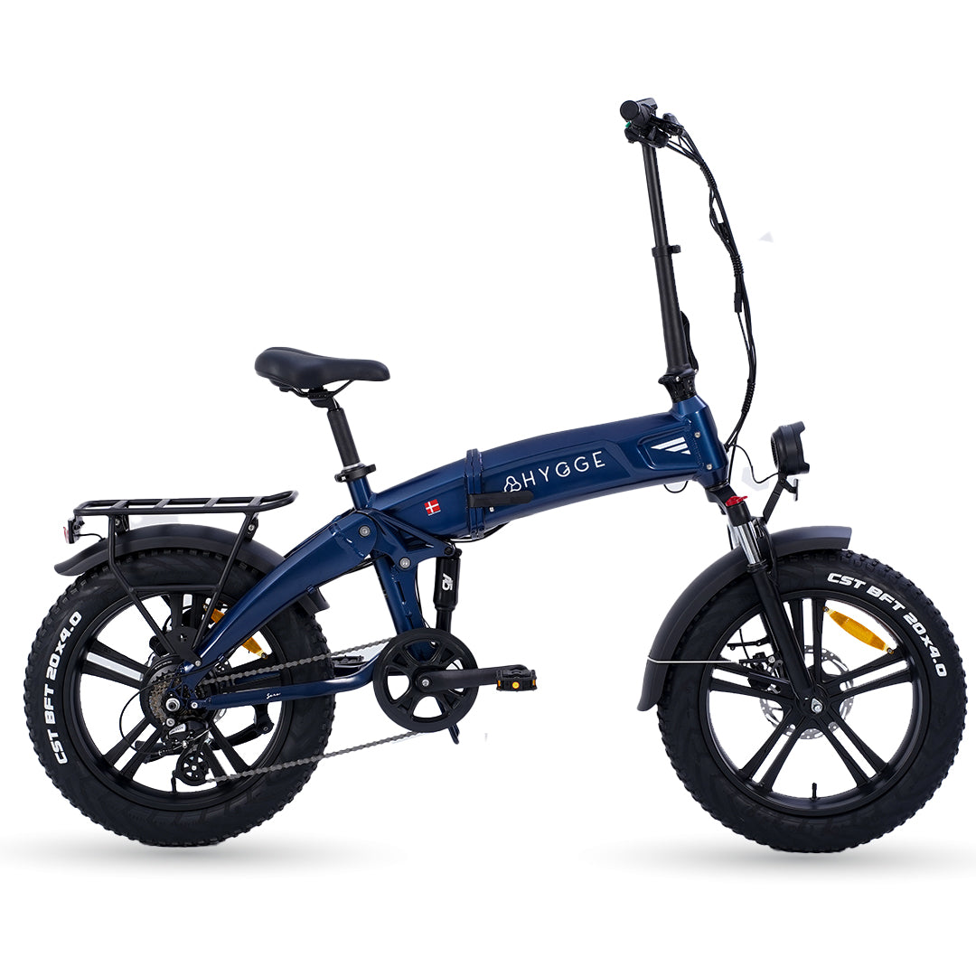 Hygge Soro electric bike – lightweight step-through city commuter e-bike with rear rack – Volt Ventures
