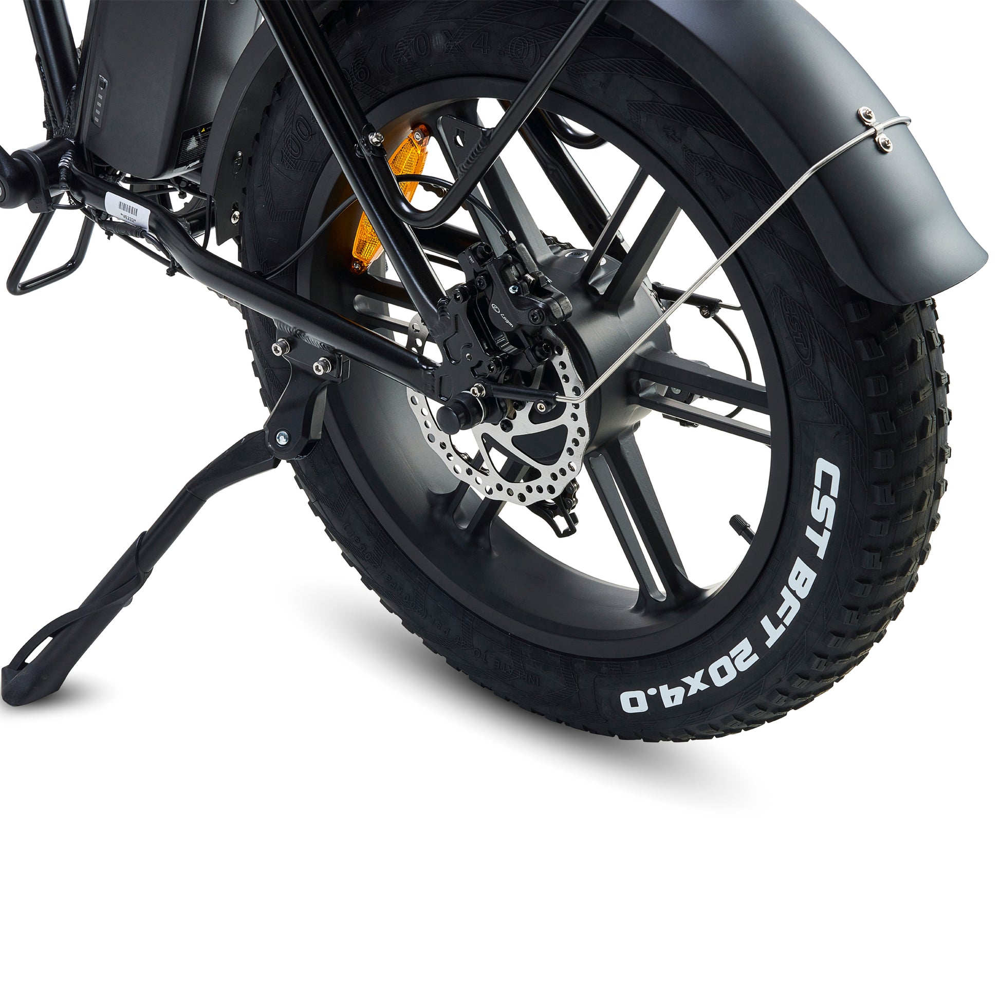 Hygge Vester electric bike black – urban step-through e-bike with mudguards and rear rack – Volt Ventures