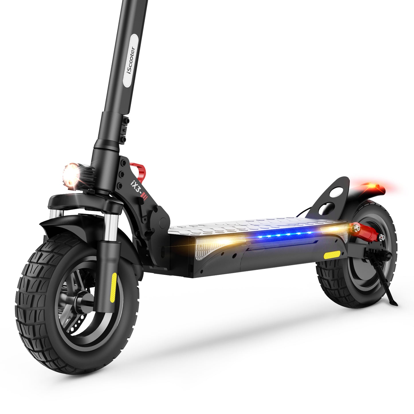 iScooter iX3 electric scooter – lightweight foldable e-scooter for urban commuting with LED display and 8.5-inch tyres – Volt Ventures