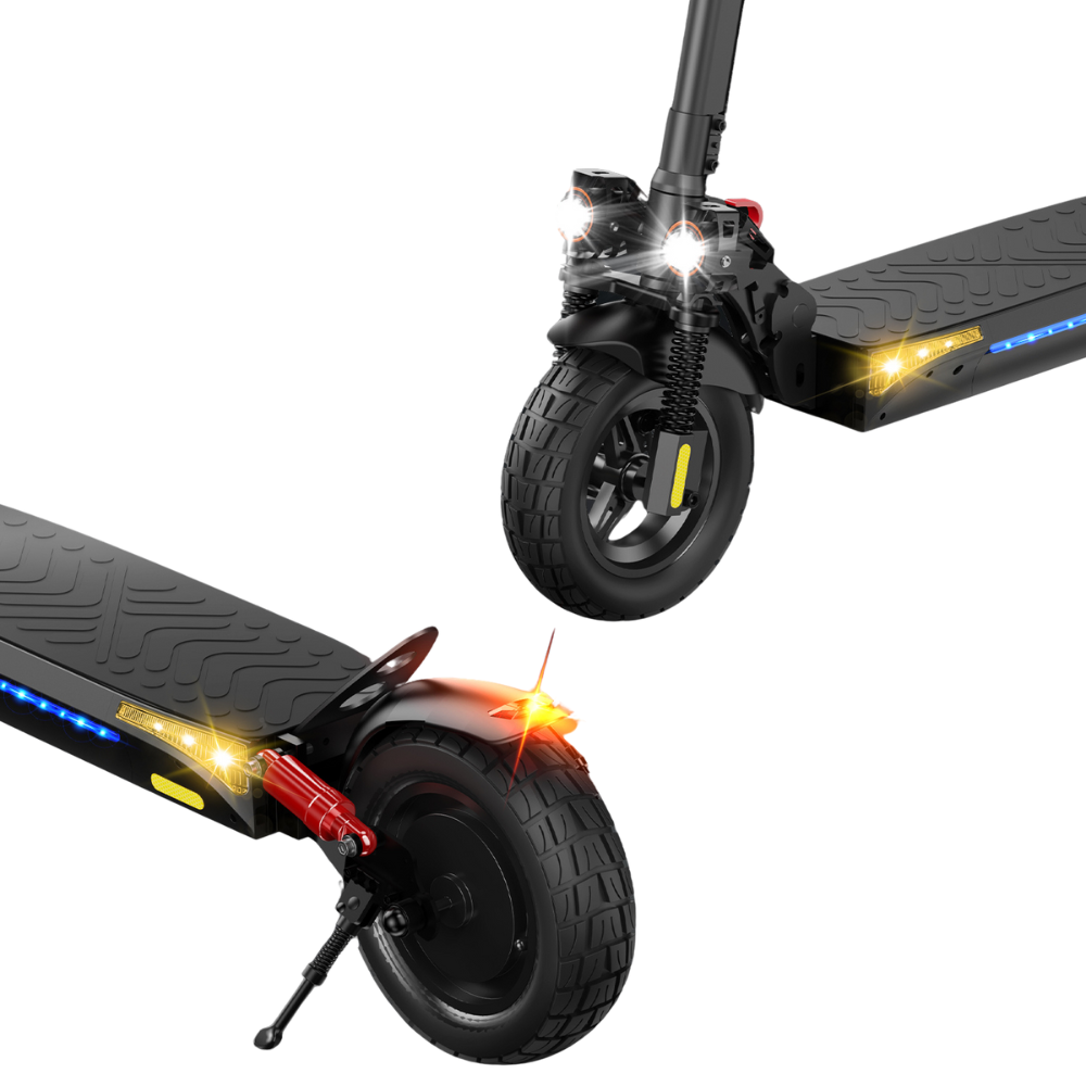 iScooter iX4 electric scooter – foldable commuter e-scooter with 10-inch tyres, suspension, and waterproof design – Volt Ventures