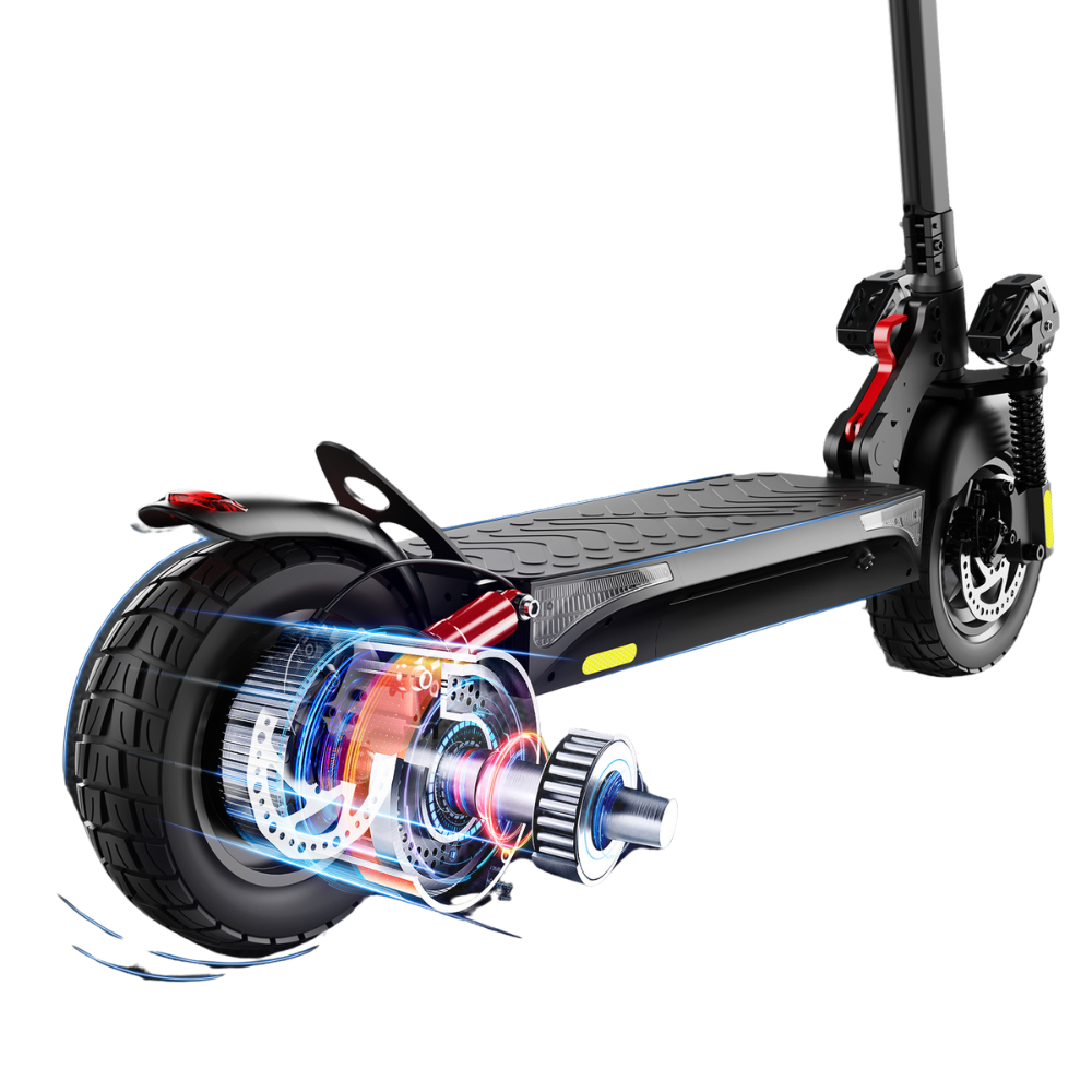iScooter iX4 electric scooter – foldable commuter e-scooter with 10-inch tyres, suspension, and waterproof design – Volt Ventures