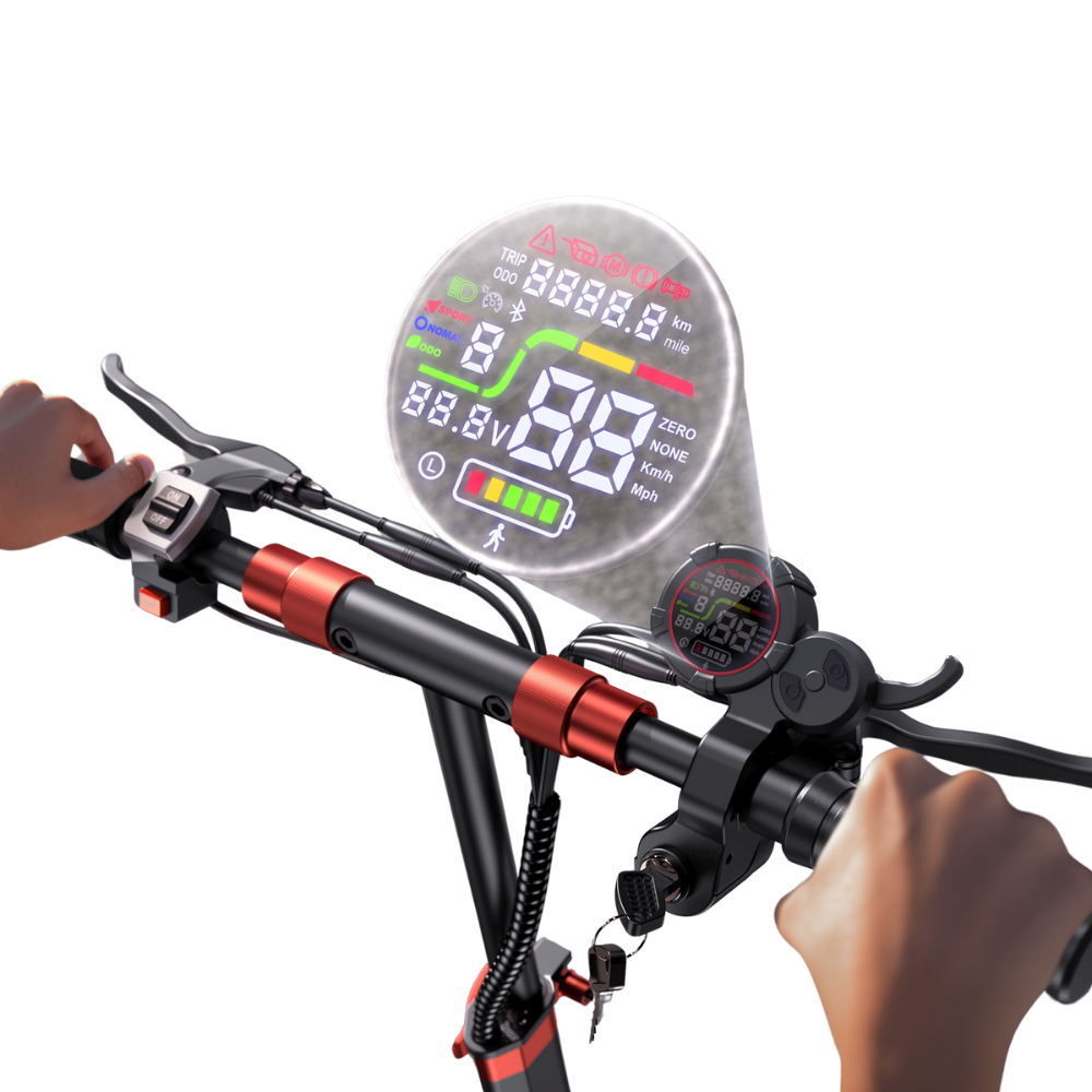 iScooter iX5S electric scooter – high-performance adult e-scooter with dual suspension and long-range battery – Volt Ventures