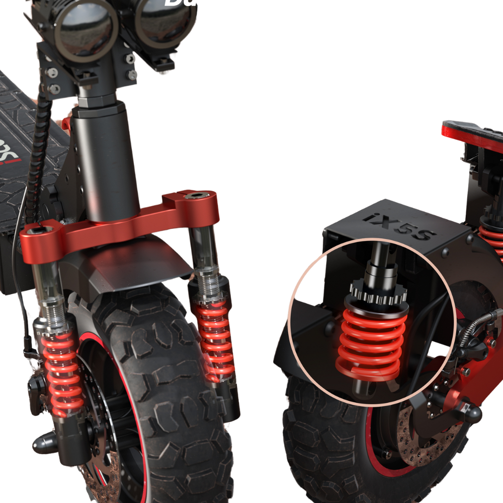 iScooter iX5S electric scooter – high-performance adult e-scooter with dual suspension and long-range battery – Volt Ventures