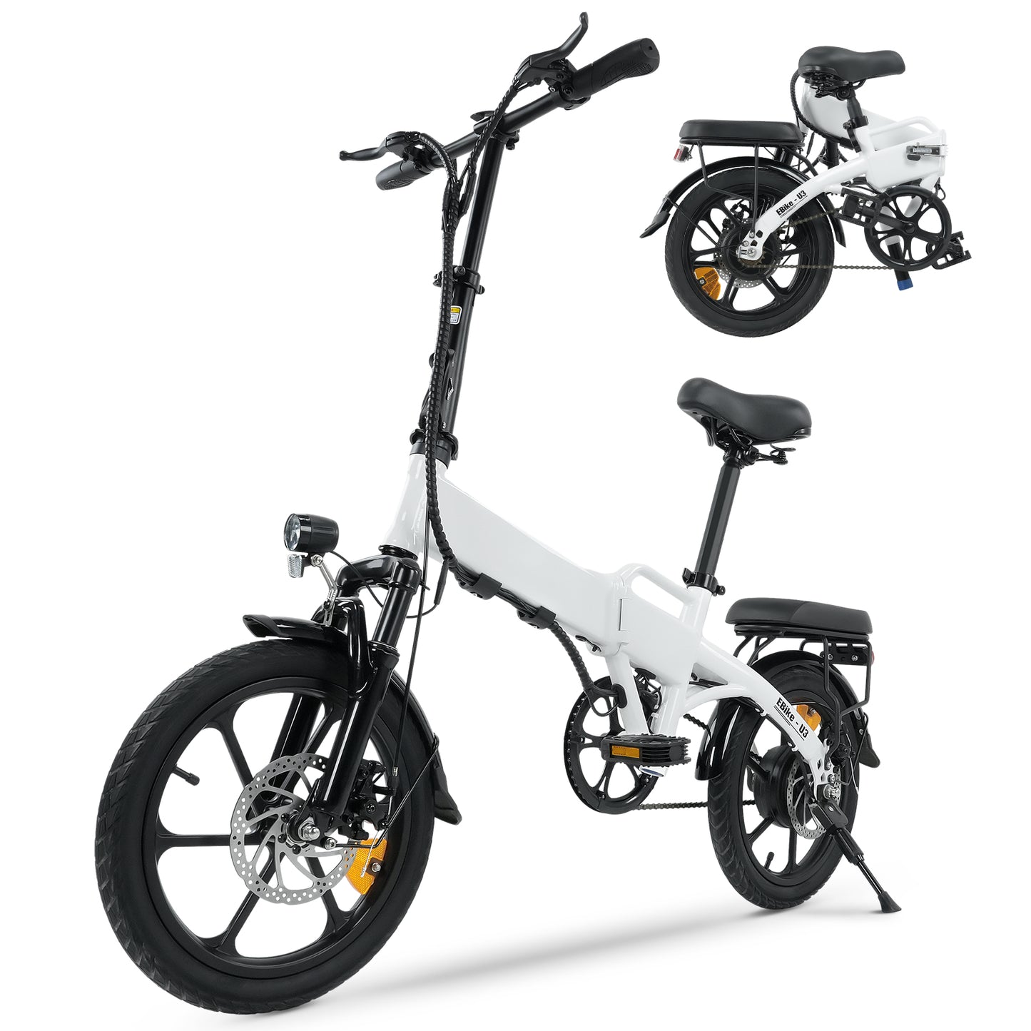 Isinwheel U3 electric bike – lightweight folding e-bike with 250W motor and compact design – Volt Ventures