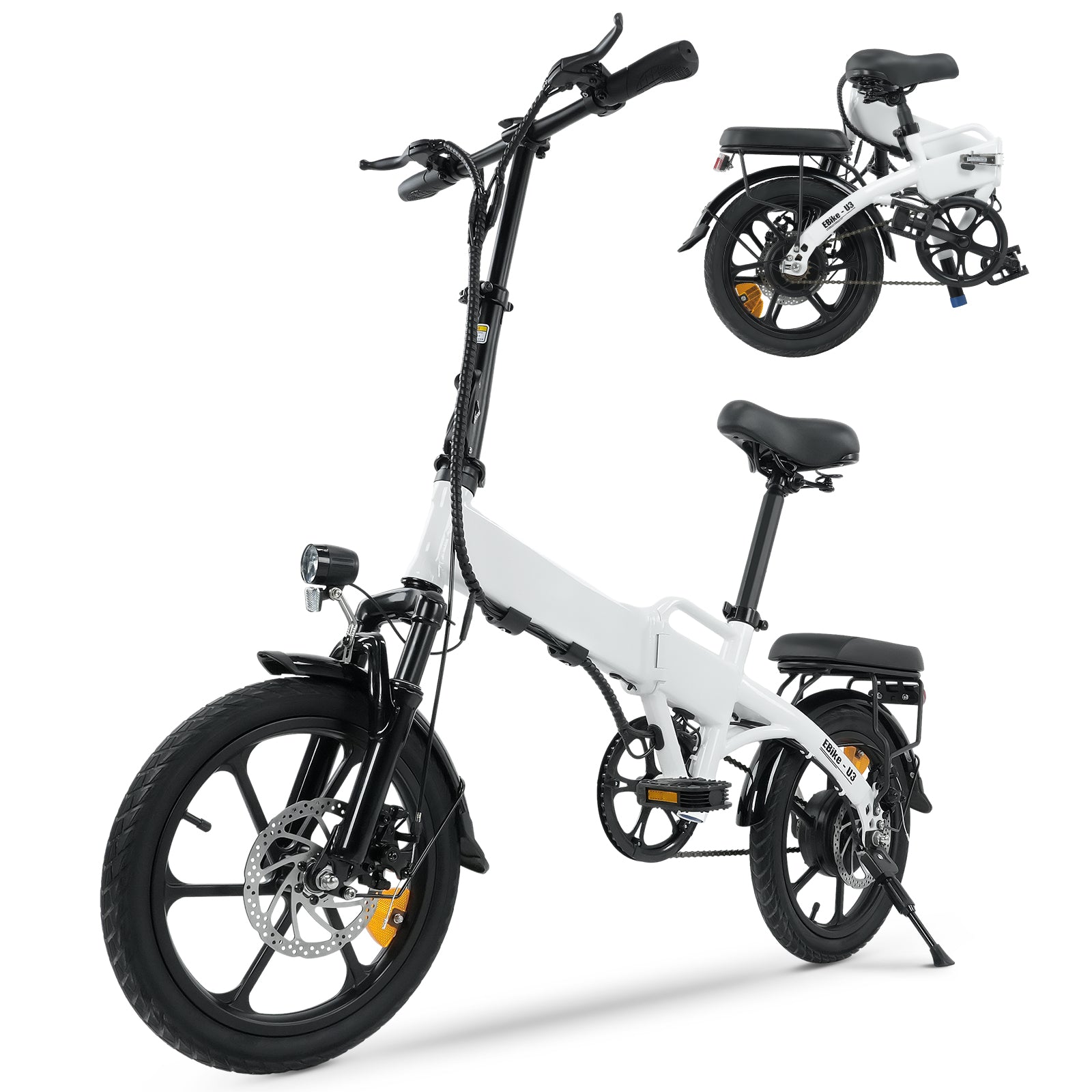 Isinwheel U3 electric bike – lightweight folding e-bike with 250W motor and compact design – Volt Ventures