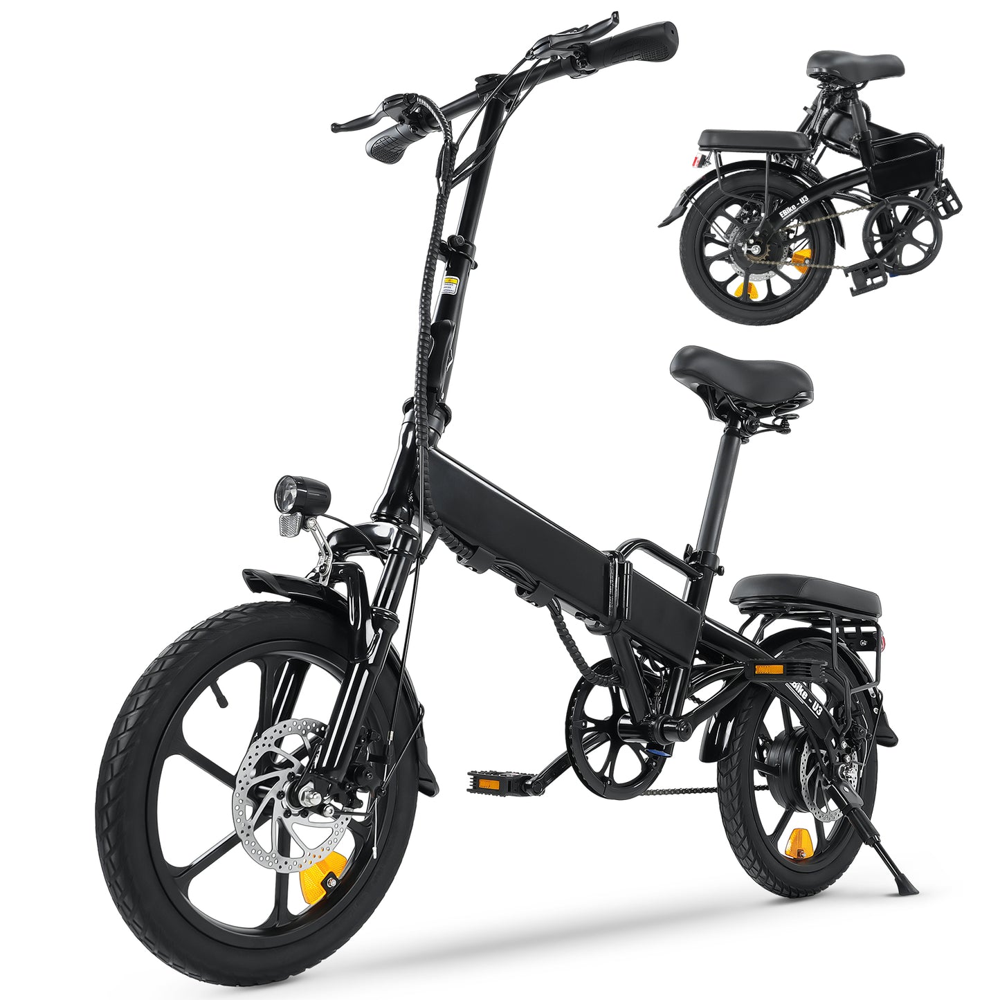 Isinwheel U3 electric bike – lightweight folding e-bike with 250W motor and compact design – Volt Ventures